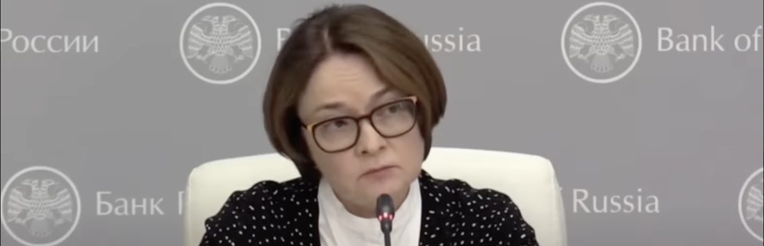 Wo ist Nabiullina? Das Schweigen der Zentralbankchefin befeuert Moskaus Wirtschaftsspekulationen Wo ist Nabiullina? Das Schweigen der Zentralbankchefin befeuert Moskaus Wirtschaftsspekulationen