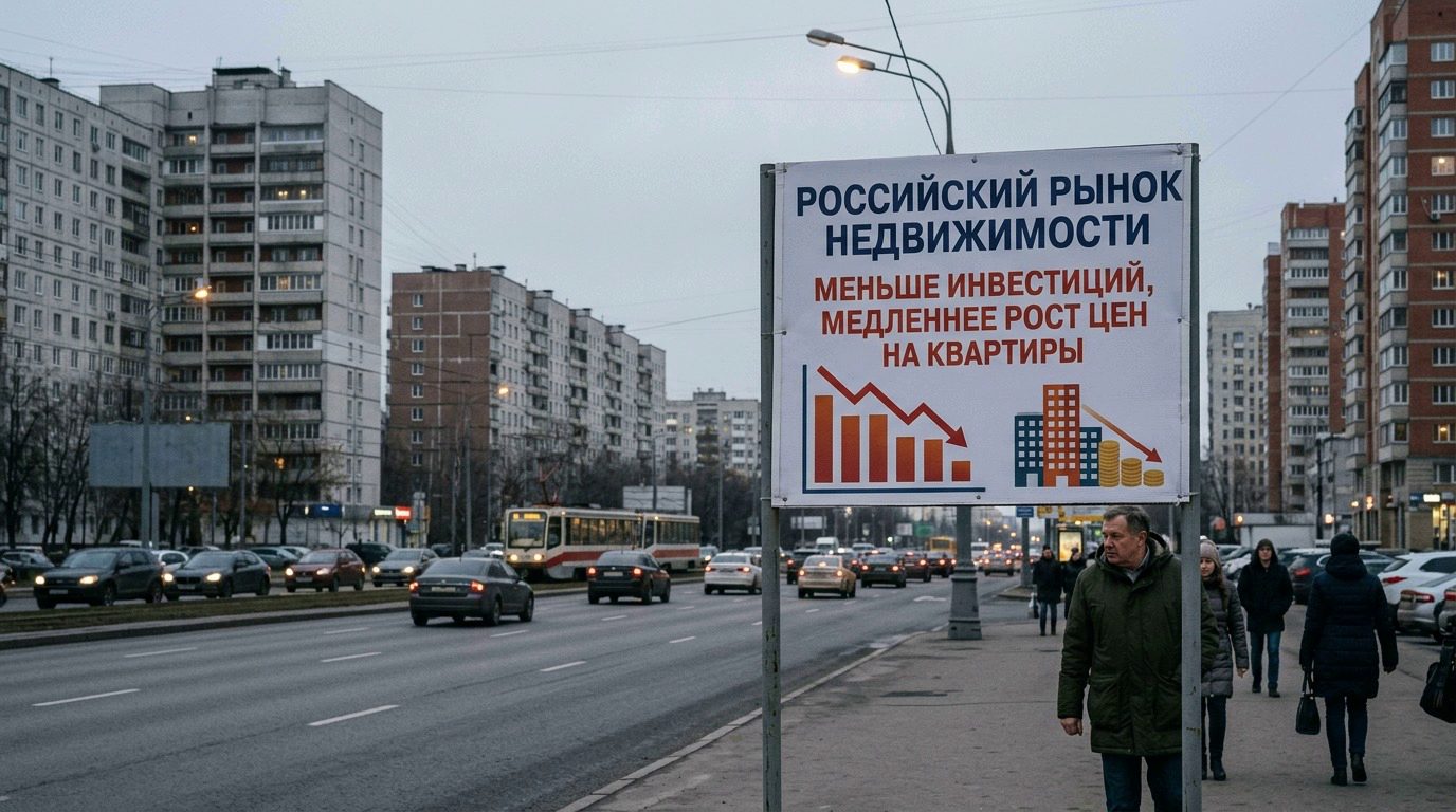 Russlands Immobilienmarkt: Weniger Investitionen, langsamer steigende Wohnungspreise Russlands Immobilienmarkt: Weniger Investitionen, langsamer steigende Wohnungspreise